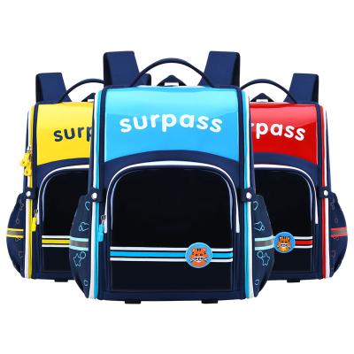 China Fashion Waterproof Children's School Bag 1-6 Grade Version Thorn Protection Horizontal Shoulder School Bag for sale