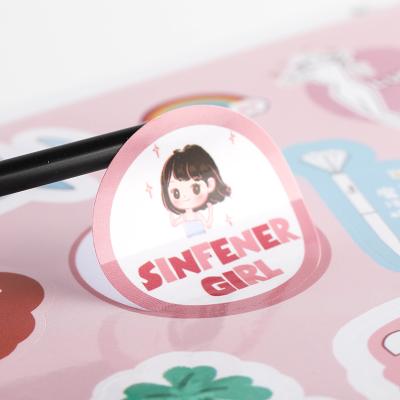 China Manufacturer Offer Adhesive Label Custom Vinyl Labels Stickers Waterproof for sale