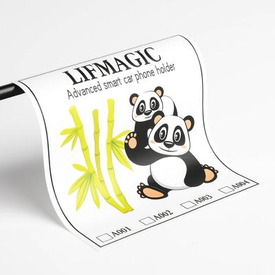 China Waterproof Label Cut UV Resistant Custom Printed Bulk Custom Brand Sticker Label for sale