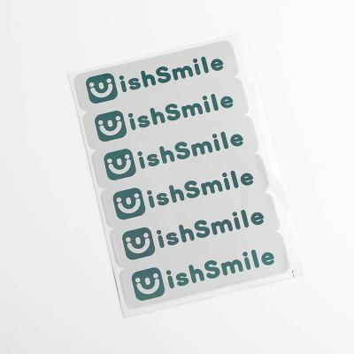 China Waterproof High Quality Daily Necessities Label Stickers Customized Self Adhesive Label Logo for sale