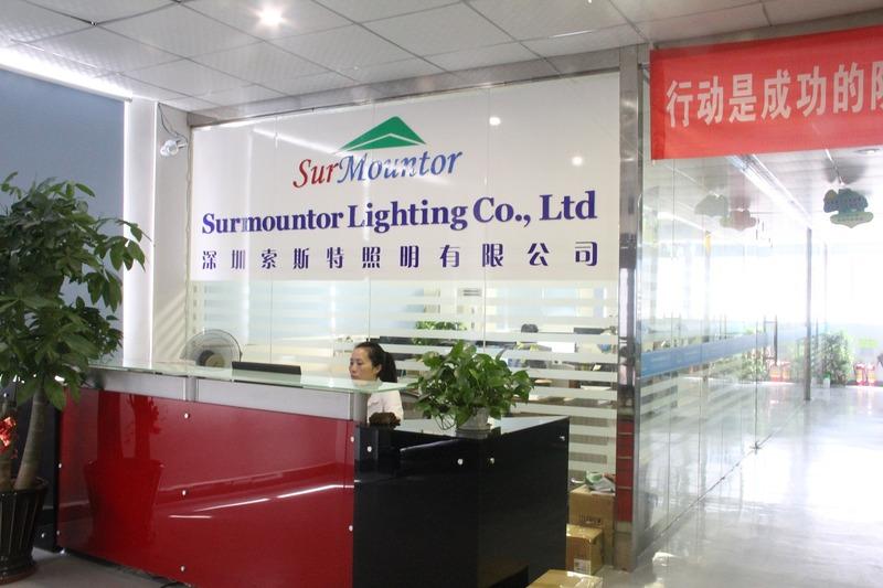 Verified China supplier - Shenzhen Surmountor Lighting Co., Limited