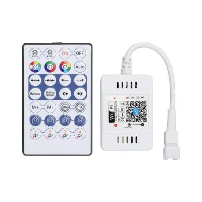 China LED Strip Wifi Radio Led Strip Controller Ir 28keys Remote Controller DC24V Magic Home Dimming Pro for sale