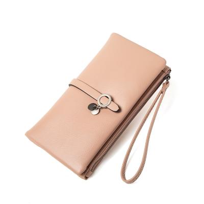 China Other PRETTYZYS Long Coin Card Holder PU Leather All-match Ladies Purse Clutch Wallet for sale