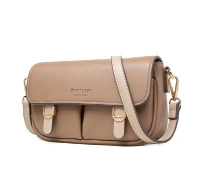 China PRETTYZYS 2021 High Quality Pockets Messenger Casual Multi-Pockets Bag Fashion Double Cross - Body Bag For Women for sale