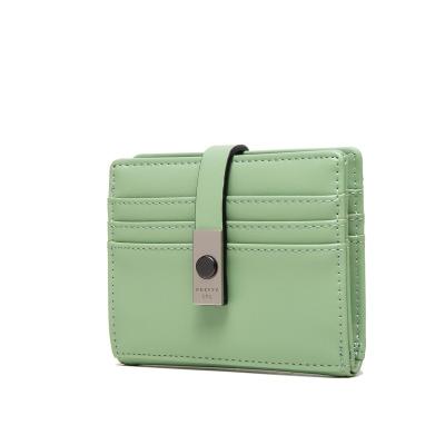 China None PRETTYZYS fashion hot wholesale short multi-card mini women wallets and purses for sale