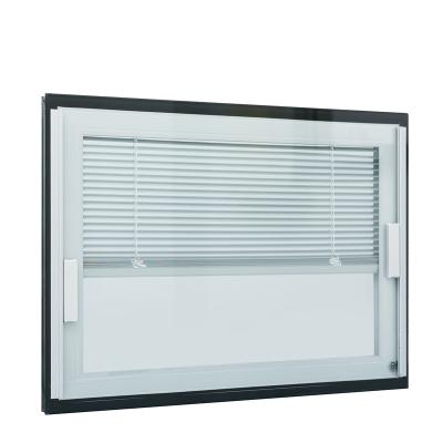 China Modern Discount Price Magnetic Blinds between glass Enclosed blinds Blinds for sliding windows for sale