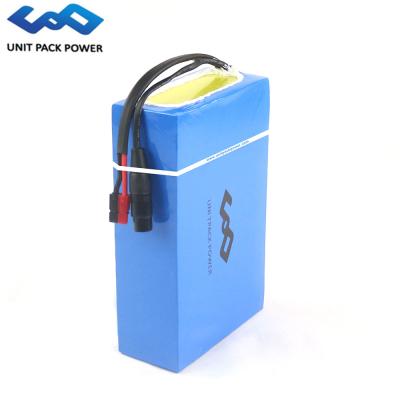 China E-bike USA Store Free Shipping PVC Wrapped Waterproof Electric Bike Lithium Ion Bicycle Battery 48v 20ah for sale