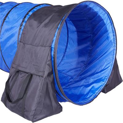 China OEM/ODM Viable Outdoor Adjustable Dog Agility Training Tunnel Saddle Bag Dog Tunnel Bags Sand Bag Only For 24