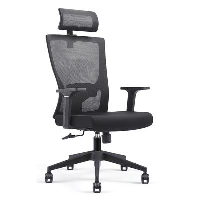 China Hot Sale Mesh High Back Spinning Chair With Headrest for sale