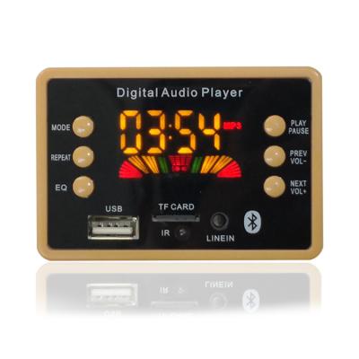 China AUX function. NEW BT MP3 WMA Screen Wireless Color FM Radio Module Support USB TF FM EQ Audio Set Top Box Board For Car Accessor for sale