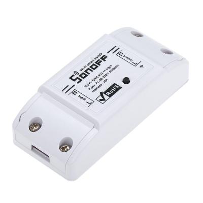 China Sonoff Basic Smart Switch R2 Wifi Timer Light Remote Wireless Control Switch 88L*38W*23H (mm) for sale