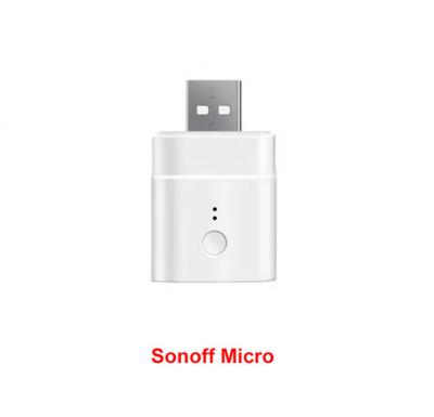 China Flexible and Portable Sonoff Micro 5V Smart Wireless USB Adapter Make USB Smart Devices Via Google Alexa Sonoff Micro 5V USB Smart APP APP Home Wireless Adapter eWeLink for sale