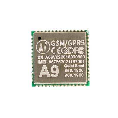 China GPRS GSM A9 IOT Module GPS+GSM A9 Pudding/SMS/Voice/Wireless Data Transmission Module 19.2mm x 18.8mm x 3mm for sale