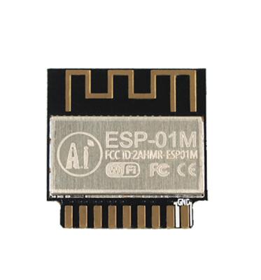 China ESP-01M Serial Wireless WIFI Module ESP8266 Wireless Transceiver Module 18*18*2.8 (≤ 0.2) mm for sale