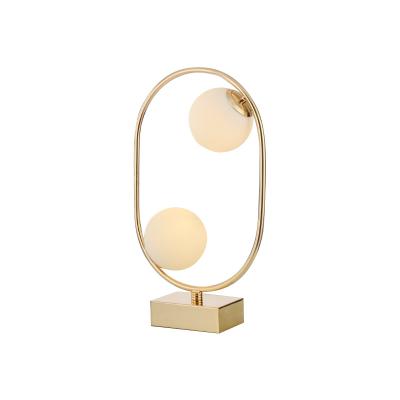 China Nordic Led Desk Lamp Bedroom Reading Light Modern Traditional Light Acrylic Body Decor Desk Lamp for sale