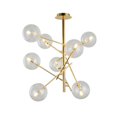 China Modern The factory specializes in personality modern minimalist creative design chandelier living room lamp mail restaurant magic bean for sale