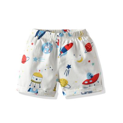 China ENGLAND STYLE 2021 New Summer Boys Cotton Cartoon Shorts Casual Home Wear Pajamas Going Out Shorts for sale