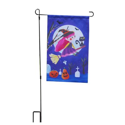 China Health care institute mini wholesale mini yard flagpole iron metal flag pole china factory garden garden cheap flag for sale