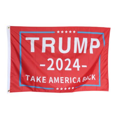 China Health Care Institutes Trump Won High Quality 2024 Running Flag Banner Pride Flag Banner President Trump Flag for sale