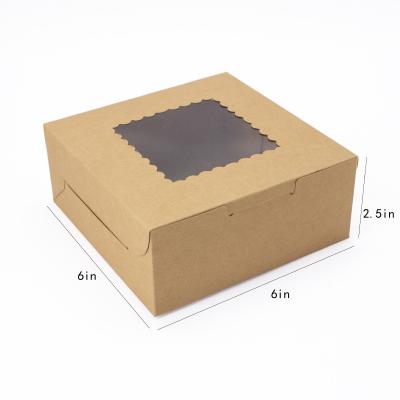 China Cross Bread Craft Paper Cake Box voor Sneeuw Mei Niang Sneeuw Crisp Kleine Cake Te koop