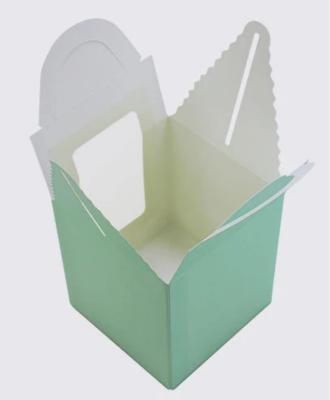 China Square Packing Boxes for Paper Board Gifts Spot 4/6 Inch Hand-Held Birthday Cake Boxes for sale