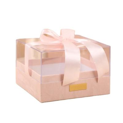 China Paper Gift Packing Box for Candle Custom Logo Luxury Transparent Acrylic Storage Box for sale