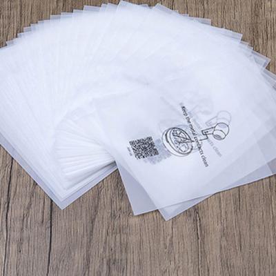 China 30-200 Thickness White Custom Spot CPE Plastic Bag for Electronic Packaging and Storage for sale