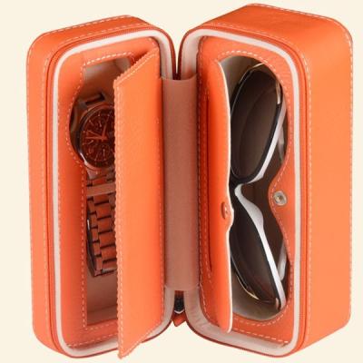 China Best Selling custom made leather Promotional Sunglass Case for sale