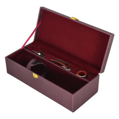 China Custom wooden wine gift box for sale