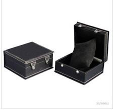 China hot sale black pu leather watch case for sale