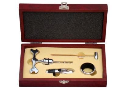 China Luxury glorious leather wooden gift box for tools set for sale