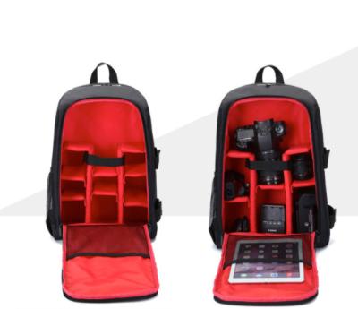 China China Factory Nylon Factory Wholesale Custom Large Capacity Camera Backpack / Video Camera Bags Travel Camera Backpack With Compartment for sale