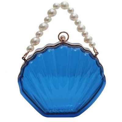 China Area New Arrival Fashion Colorful PVC Beaded Chain Purses And Luxury Handbags Handbags For Women for sale