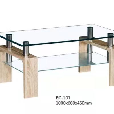 China Convertible Luxury Modern Melamine Glass Design Furniture Living Room Wood Center Coffee Table MDF for sale