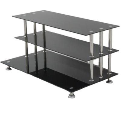 China Fashion Modern Glass Modern Hotel Home Living Room Cheap Furniture Tv Stand for sale