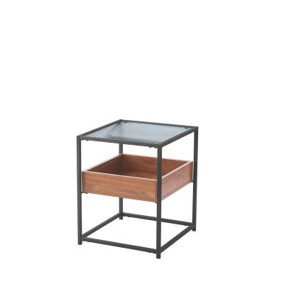 China Modern Design Side Table Stainless Steel Coffee Table Modern Hot Selling Glass Top Side Table for sale