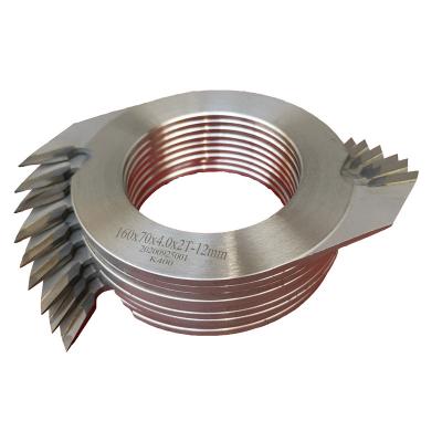 China High precision wood jointing carbide tipped jointer jointer knives CTT finger cutter for glulam glued laminated timber for sale