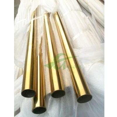 China Fence & baluster constrcution 2 inch 304l stainless steel pipe stainless steel gold stainless steel fence pipe for sale