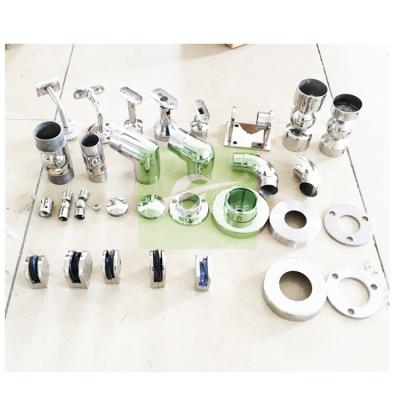 China Modern Foshan Balcony Stair Handrail Railing SS 304 Stainless Steel Accessories for sale