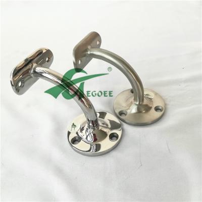 China ASTM A554 Stainless Steel Handrail Bracket 304 SS Stainless Steel Stair Railing Modern Balcony Fencing Parts for sale