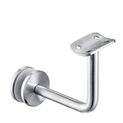 China 45 Degree SS201/304/316 Stainless Steel Vertical Glass Clamp Glass Bracket For Balustrade Balustrade for sale