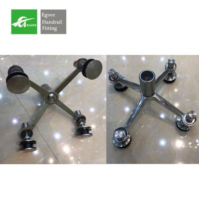 China Foshan Factory Price Spider Clamp / Contemporary Glass Spider Glass Fitting Types for sale