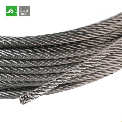 China domestic decoration china supplier sus 304 stainless steel wire price,steel wire railing for sale