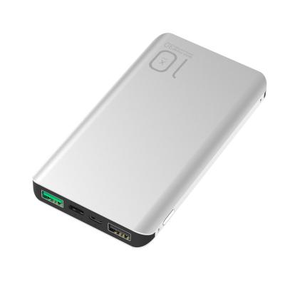 China Fast Hot Selling 10000 mAh Poweradd Slim High Quality Slim Power Bank Support Charging Mobile Charger for sale