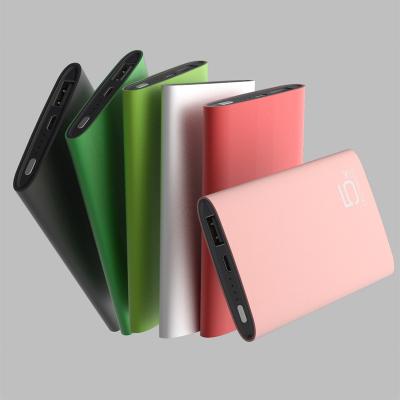 China Universal 5000mah Power Banks Promotional Ultra Thin Portable Charger Gift Support Charging Powerbanks Fast Powerbanks for sale