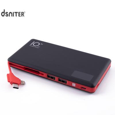 China Practical Items Gift Dual USB Powerbank 10000mAh Universal Power Charging Cheap Small Slim Bank for sale