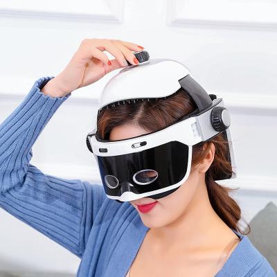 China Portable Large Migraine Soporific Head Cap Massage Vibrating Headset for sale