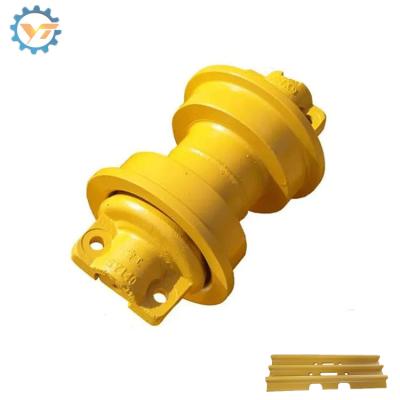 China High-Durability Bulldozer Undercarriage Parts Forging Double Flange Track Roller for sale