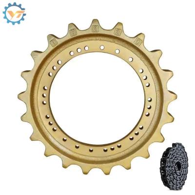 China ZG40Mn Or 20CrMnTi Steel ZX300-1 HITACHI Construction Machinery Track Drive Sprocket for sale