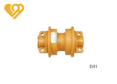 China Single Flange Bulldozer Undercarriage Parts Track Roller Forging Technique for sale